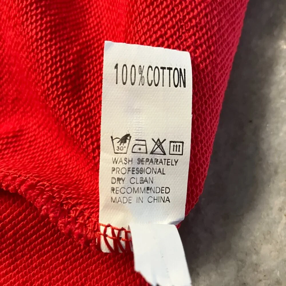 Red "Sisters" Sweatshirt Like New Size 2XL - Picture 4 of 8